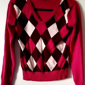 Women's Argyle Sweater